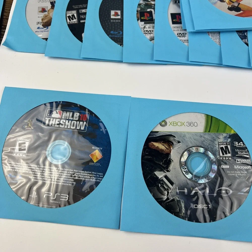 Multi Platform Loose Discs Video Game - Lot Of 50 - AS IS Untested Scratches #2